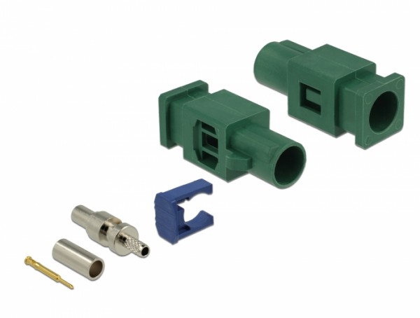 FAKRA E Stecker Federpin zum Crimpen, Delock® [89759]