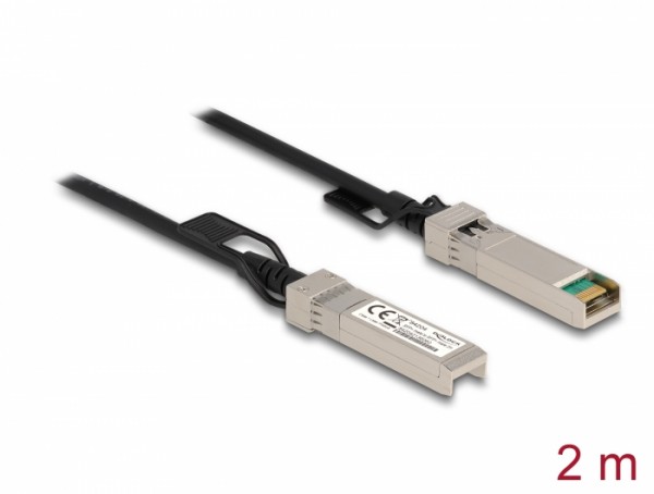 Kabel Twinax SFP+ Stecker zu SFP+ Stecker 2 m, Delock® [84204]