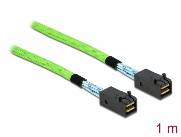 PCI Express Kabel Mini SAS HD SFF-8673 zu SFF-8673 1 m, Delock® [86625]