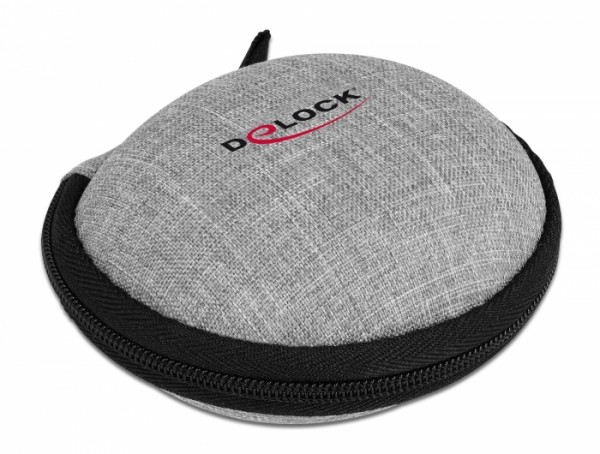 Kopfhörer Schutztasche für In-Ear Kopfhörer, Delock® [18421]