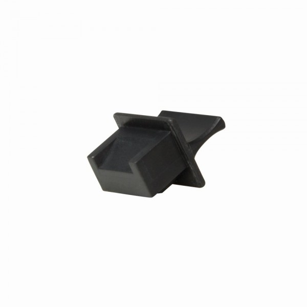 Schutzkappe und Staubschutz für RJ45-Buchsen, 100 St., schwarz, LogiLink® [MP0060]