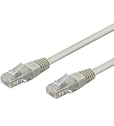 Patchkabel, Cat. 6, U/UTP, grau, 25m, Good Connections®