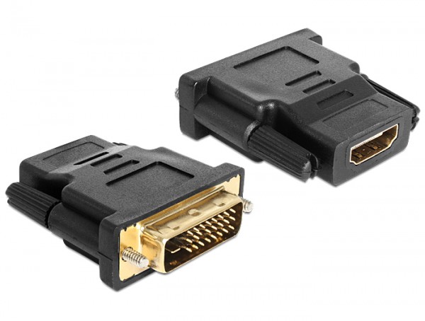 Adapter DVI 24+1 Pin Stecker an HDMI Buchse, Delock® [65466]