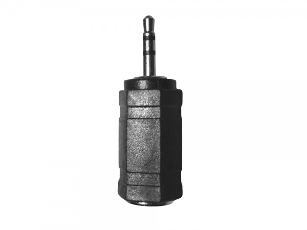 Stereo Headset Adapter, 3,5mm Buchse auf 2,5 mm Stecker, schwarz, LogiLink® [CA1103]