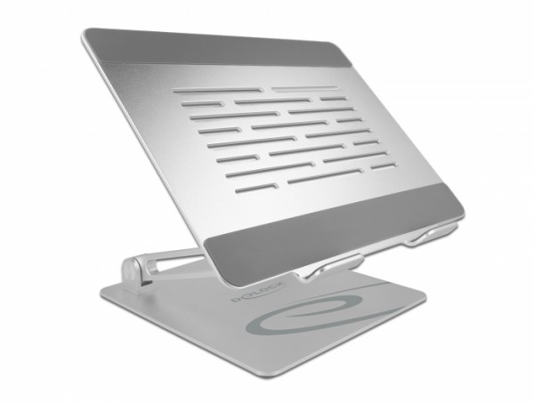 Tablet und Notebook Standhalterung verstellbar Aluminium, Delock® [18414]