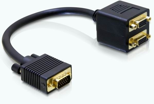 Adapterkabel VGA St > 2x VGA Buchse Delock® [65060]