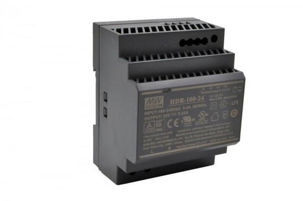 HDR-100-24 - Netzteil für EX-1110HMVS/1110HMVS-WT/1112HMS (Output DC 24V/3.83A/92W), Exsys® [EX-6974]