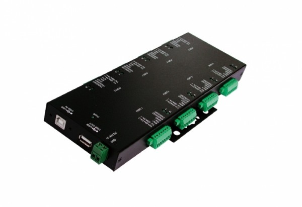 USB 2.0 zu 8 x RS-232/422/485 Ports, Surge Protection & Optical Isolation, Exsys® [EX-1339HMVS]