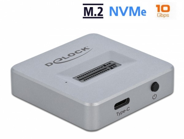 M.2 Dockingstation für M.2 NVMe PCIe SSD mit USB Type-C™ Buchse, Delock® [64000]