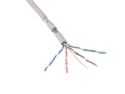 LogiLink® Verlegekabel, Cat. 5e, F/UTP, PVC, AWG24, 100m Rolle [CPV001]
