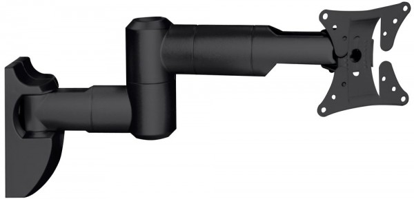 Bildschirm- und TV-Wandhalter, 10"-30", bis 30 kg, Neigung 20°, schwarz, My Wall®