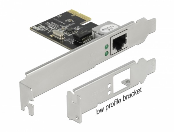 PCI Express x1 Karte 1 x RJ45 Gigabit LAN RTL8111, Delock® [89189]