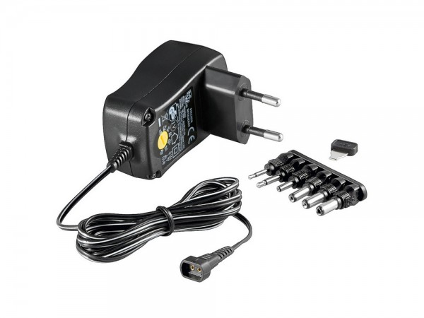Schaltnetzteil, stabilisiert mit 3-12 V Ausgangsspannung, Eco-Friendly, 600 mA