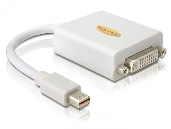Adapter mini Displayport zu DVI 24+5 pin Buchse, Delock® [65129]