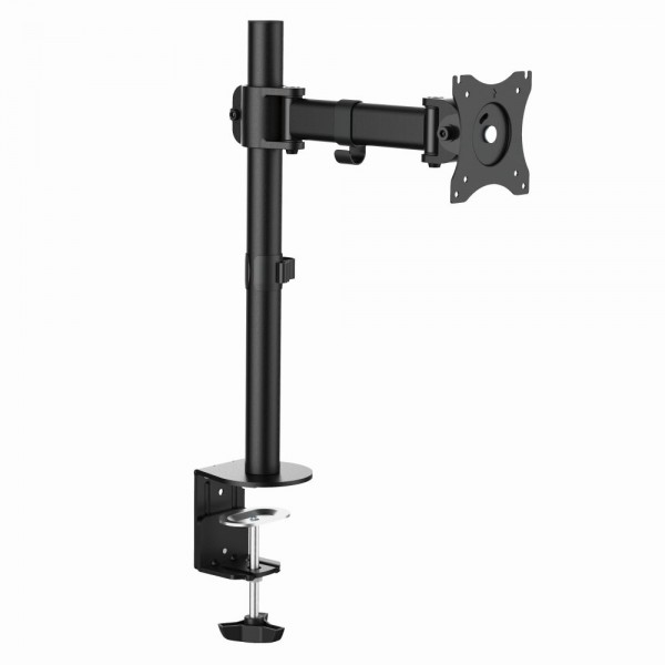 Monitor-Schreibtischhalterung, 13"-27", neigbar -45°/+45°, schwenkbar 180°, drehbar 360°, max. 8 kg Belastung, LogiLink® [BP0020]