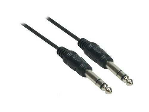 Klinke Verbindungskabel, 6,3mm Klinke St./St., 1,5m, Good Connections®