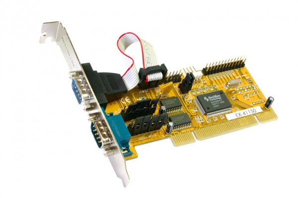 Universal PCI 2 x S FIFO 16C550 / 1 x P EPP/ECP Multi I/O Karte, 32-Bit, Exsys® [EX-41150]