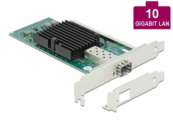 PCI Express x8 Karte 1 x SFP+ 10 Gigabit LAN i82599, Delock® [90479]