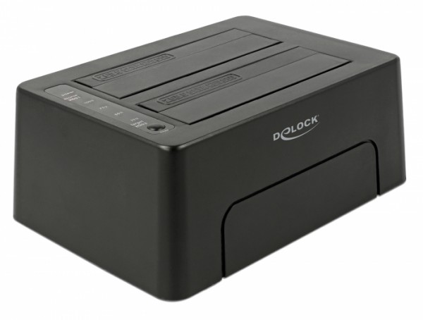 USB Type-C™ 3.1 Dockingstation für 2x SATA HDD / SSD mit Klon Funktion, Delock® [63957]