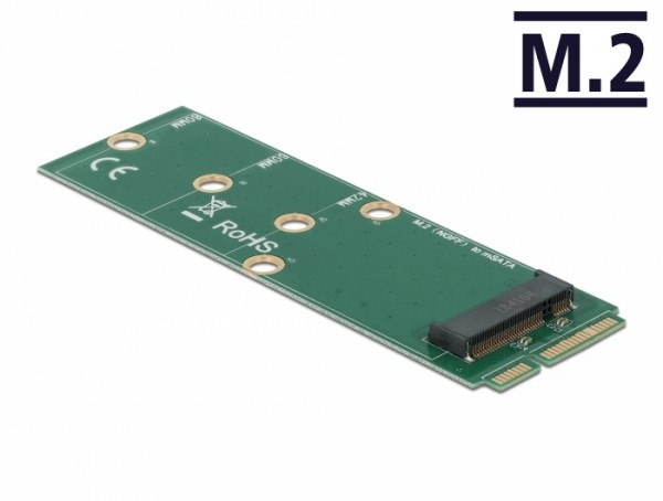 Adapter mSATA zu M.2 Key B Slot , Delock® [64109]