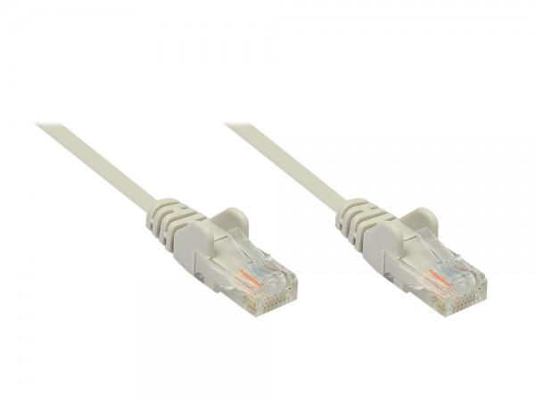Patchkabel, Cat. 6, U/UTP, grau, 30m, Good Connections®
