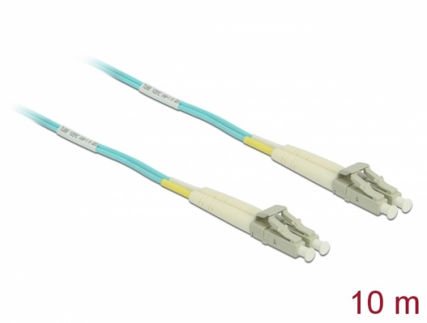 Kabel Lichtwellenleiter LC zu LC Multimode OM3 10 m, Delock® [86562]
