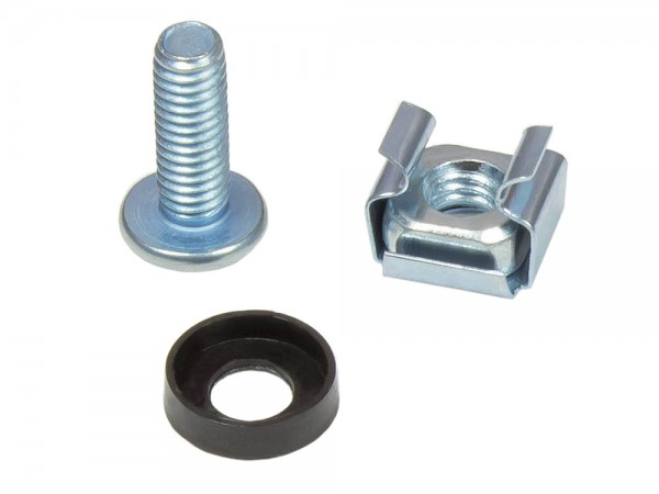 Befestigungssatz M6, Schrauben 20 mm, 50er Set, silber, Good Connections®