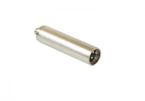 Adapter XLR-Stecker an 6,3 Klinkenbuchse Mono, Good Connections®