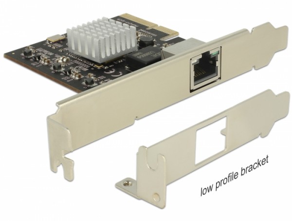PCI Express Karte an 1x 10 Gigabit LAN NBASE-T RJ45, Delock® [89654]