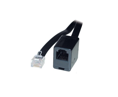 RJ12 Telefonverlängerung 1:1 6p6c Stecker an Buchse, 10m, Good Connections®