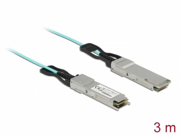 Aktives Optisches Kabel QSFP+ 3 m, Delock® [84042]