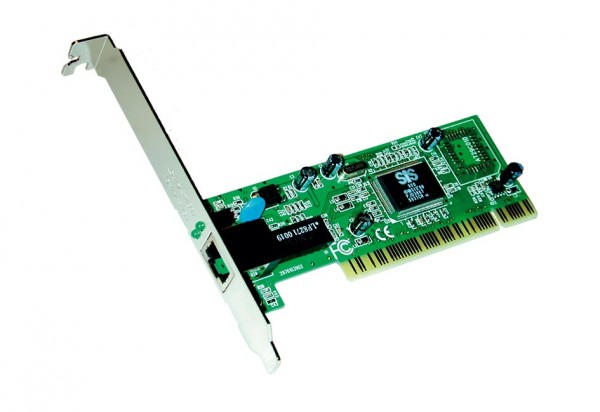 PCI Ethernet Karte TP Anschluss, 10/100Mbps (Realtek Chip-Set), Exsys® [EX-6070]