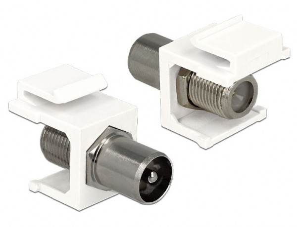 Keystone IEC Stecker an F Buchse, Delock® [86362]