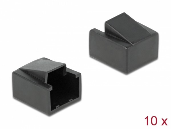 Staubschutz für RJ45 Stecker 10 Stück, Delock® [86470]