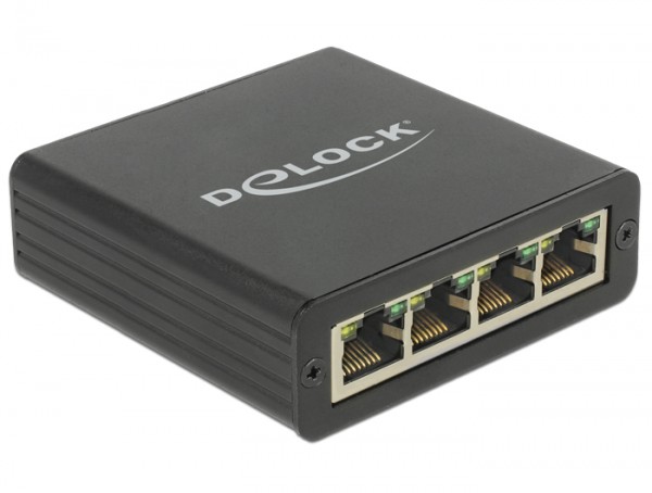 Adapter USB 3.0 an 4x Gigabit LAN, Delock® [62966]