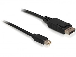 Anschlusskabel, Displayport mini zu Displayport, 1m, Delock® [82698]
