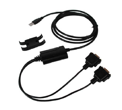 USB 2.0 zu 2S Seriell RS-232 Kabel mit 9 Pin Stecker, 1.8 m, Exsys® [EX-1322]
