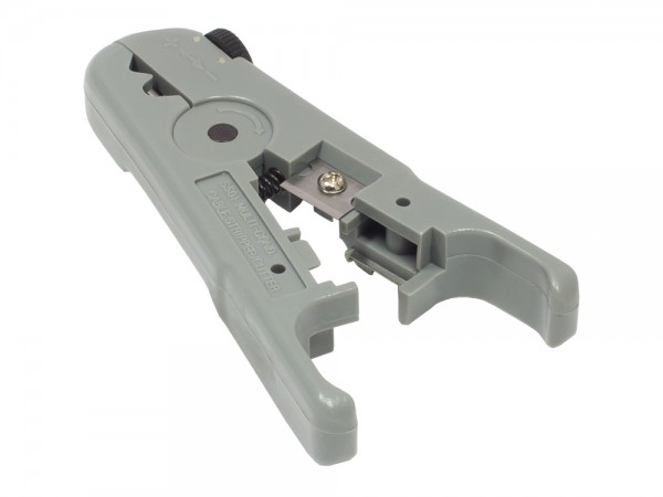 Abisolierzange für Netzwerkkabel (3,2mm - 9mm) inkl. Kabelschneider, Good Connections®