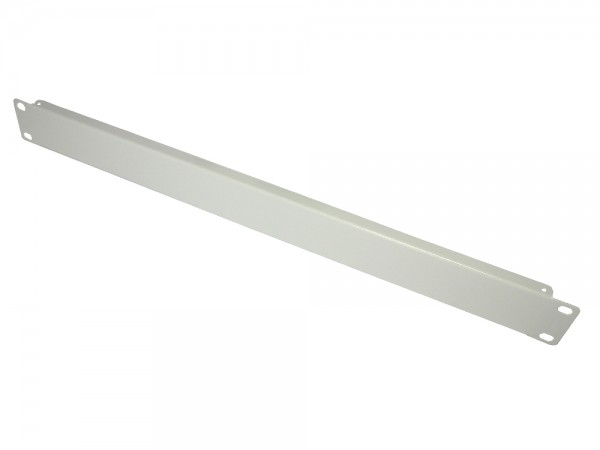 19" Blindpanel, 1HE, lichtgrau (RAL7035), Good Connections®