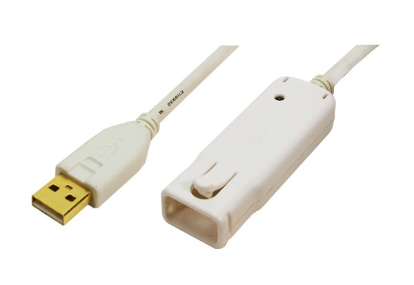 LogiLink® Verlängerungskabel USB 2.0 12 Meter [UA0092]