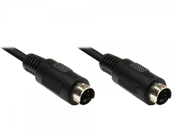 Anschlusskabel S-VHS Stecker an Stecker, 2m, Good Connections®