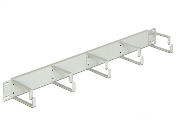19" Kabelmanagement Panel grau, Delock® [42116]