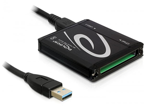 Card Reader USB 3.0 an CFAST extern, Delock® [91686]