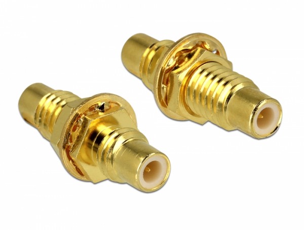 Adapter SMC Buchse an SMC Buchse zum Einbau, Delock® [65874]