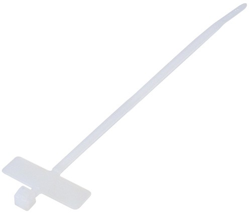 Kabelbinder 200mm, mit Beschriftungsfeld, 100er, Good Connections®