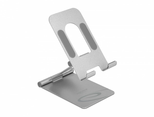 Smartphone Standhalterung verstellbar Aluminium, Delock® [18425]