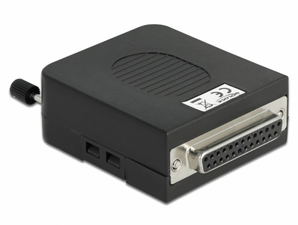 Adapter Parallel DB25 Buchse an Terminalblock 26 Pin mit Gehäuse, Delock® [66267]