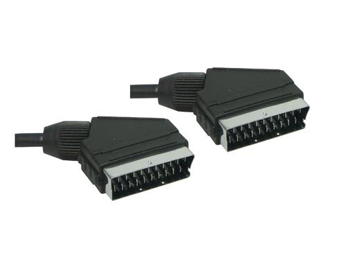 Anschlusskabel Scart Stecker an Stecker, 1,8m, Good Connections®