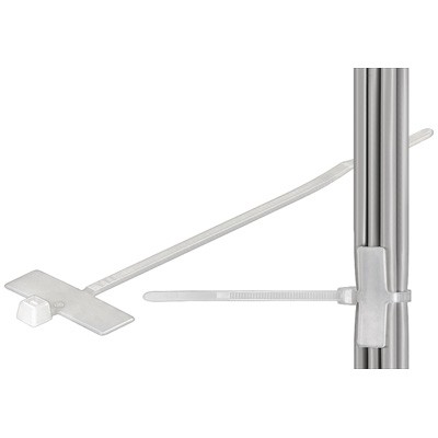 Kabelbinder mit Beschriftungsfeld, 100mm, 100 stk.