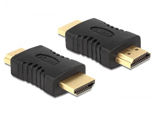 Adapter HDMI 19 Pin Stecker A an Stecker, Delock® [65508]